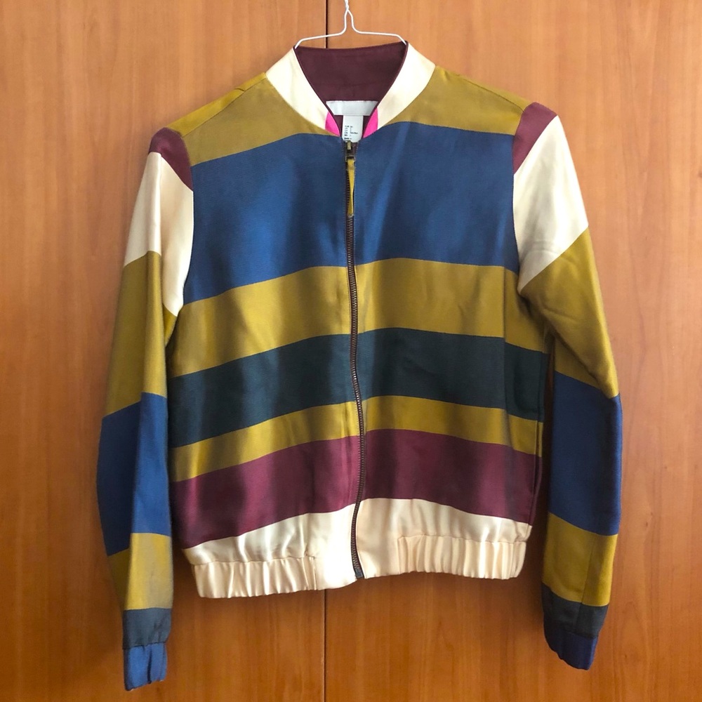 H&M Striped Light Jacket